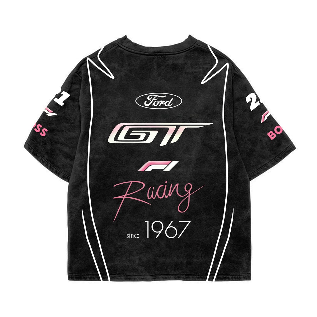 Mustang GT Racing Oversized Tee